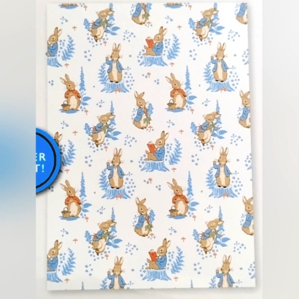 Beatrix Potter Peter Rabbit Woodland Garden Spring Plush Throw Blanket 50x70 NEW